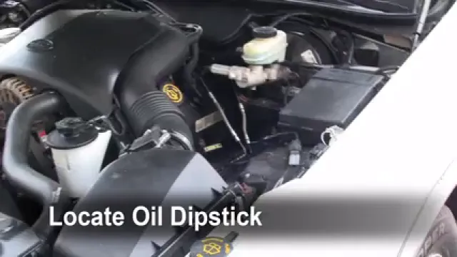 1999 Mercury Grand Marquis LS 4.6L V8 Huile Vérifier le niveau de l'huile